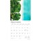 Tropical Islands | 2026 12 x 24 Inch (Hanging) Monthly Square Wall Calendar | Foil Stamped Cover | Plastic-Free